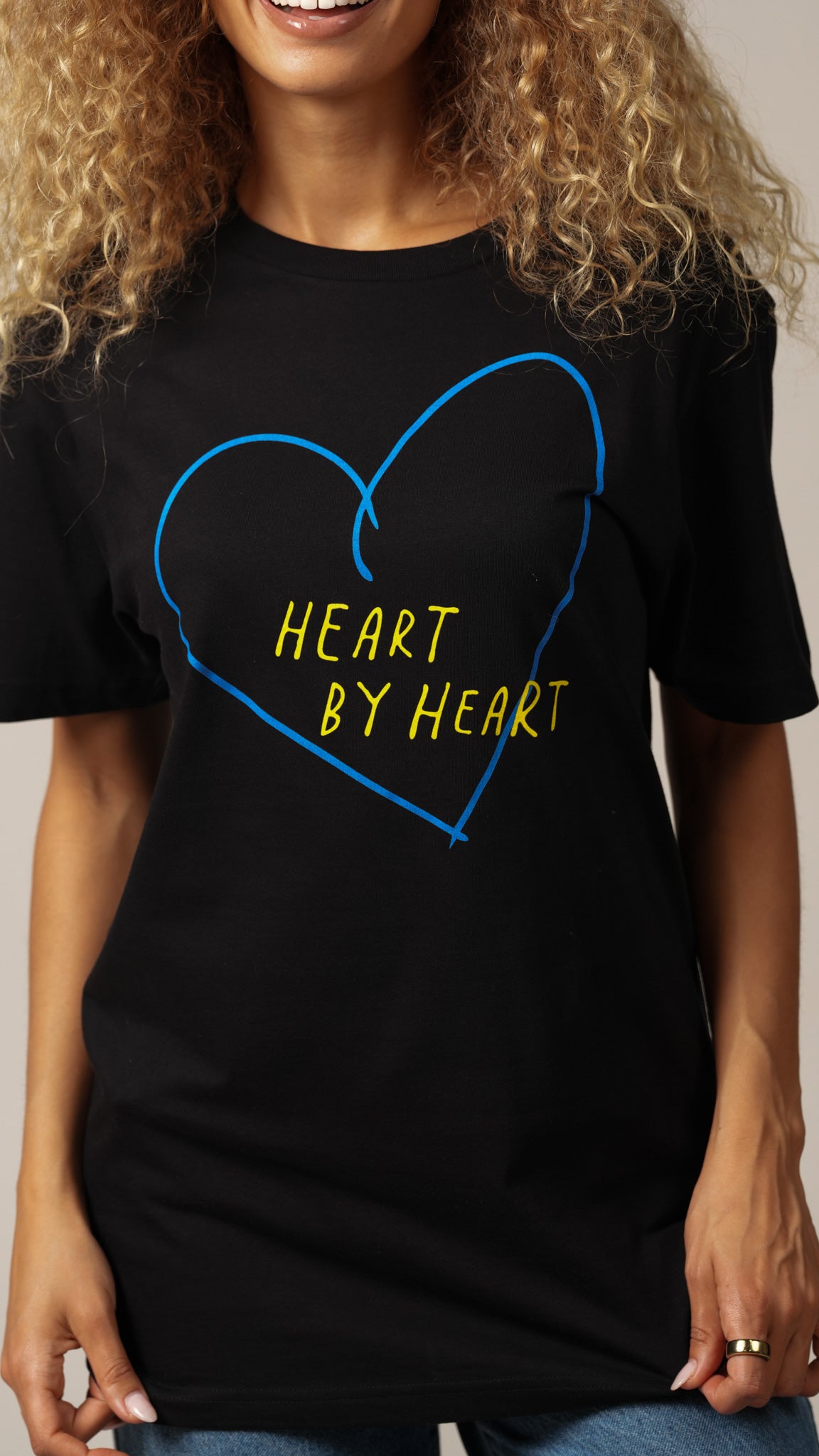 【threetimes】24FW Love message tee Women's Pride Emergency Cool Graphic T-Shirt | Retro Lgbtq