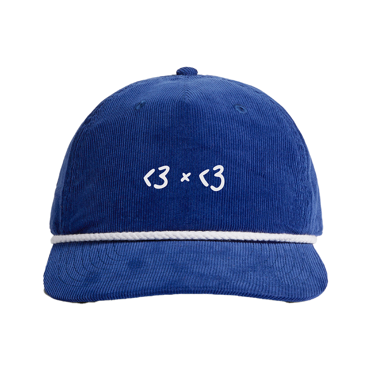 <3 x <3 Cord Hat