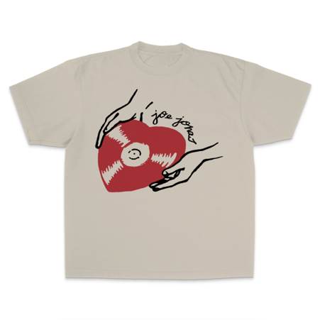 Heart Record Tee - Red